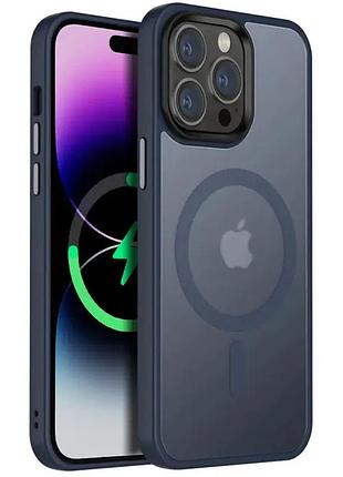 Чехол ummi colorful with magnetic fit для apple iphone 13 pro (6.1") черный, синий, зеленый, розовый цвета