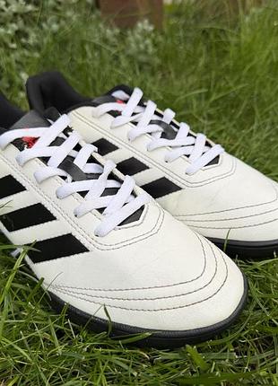 Сороконіжки дитячі adidas goletto vi tf j aq4305 оригінал, футбольне взуття р36/23см