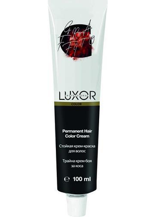 Крем-фарба для волосся 8.00 світлий блондин натуральний інтенсивний luxor professional 100 мл