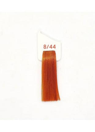 Крем-фарба 8/44 світлий блонд інтенсивний мідний inebrya color, 100 мл