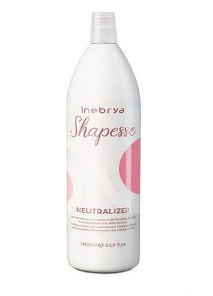 Нейтралізатор з молочними протеїнами inebrya perm neutralizer with milk protein 1000 мл