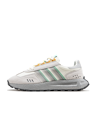 Чоловічі кросівки adidas retropy e5 white beige
