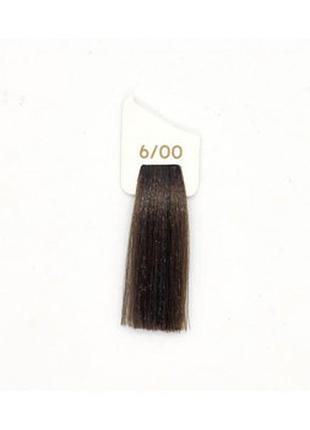 Крем-фарба 6/00 інтенсивний темно-русявий inebrya color, 100 мл