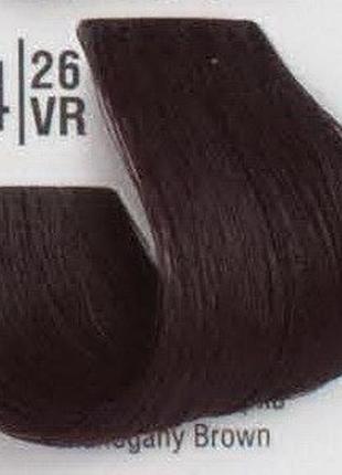 Професійна фарба для волосся 4/26vr махагоновий шатен spa master professional cream color 100 мл