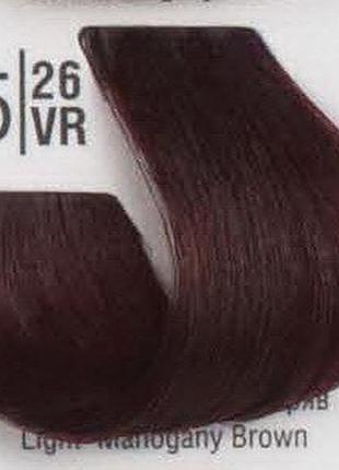 Професійна фарба для волосся 5/26vr світлий махагоновий шатен spa master professional cream color 100 мл