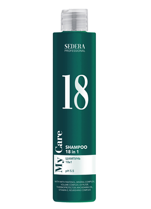 Шампунь 18 в 1 sedera professional 250 мл