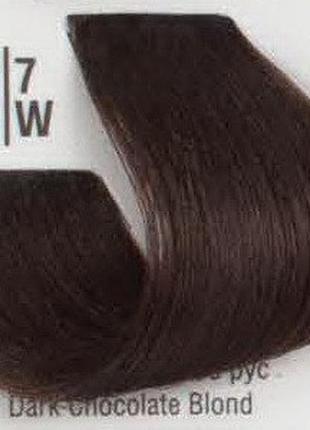 Професійна фарба для волосся 6/7w темний коричневий блонд spa master professional cream color 100 мл