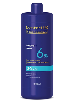 Крем-окислювач 6% master lux professional 1000 мл