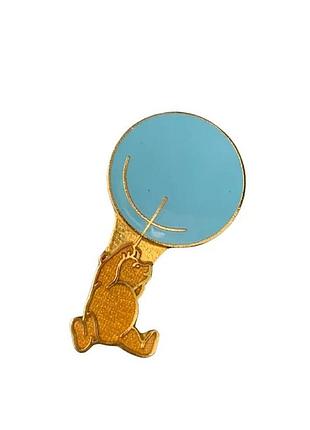 Значок вінні пух rainbow designs, брошь, брошка, эмаль, disney