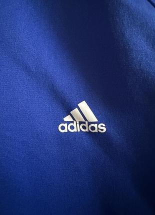 Кофта для підлітків adidas флісова синя 2