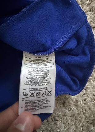 Кофта для підлітків adidas флісова синя 4