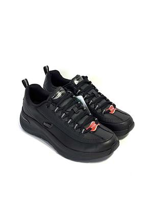 Оригінал жіночі кросівки skechers arch fit 2.0 - star bound black 150061-bbk оригинал кроссовки чорні скечерс осінь демісезон повсякденні