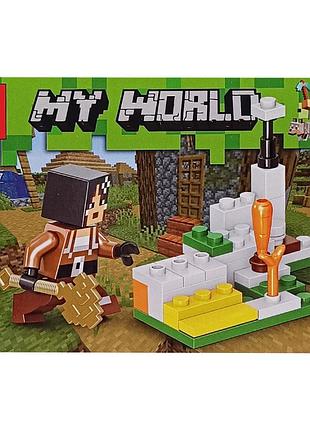 Конструктор дитячий "minecraft" 66117-7, 38 деталей
