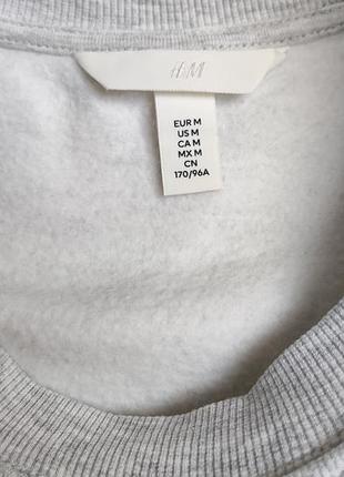 Стильный оверсайз-свитшот h&amp;m 🔥🔥🔥 8