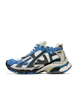 Мужские кроссовки runner blue white