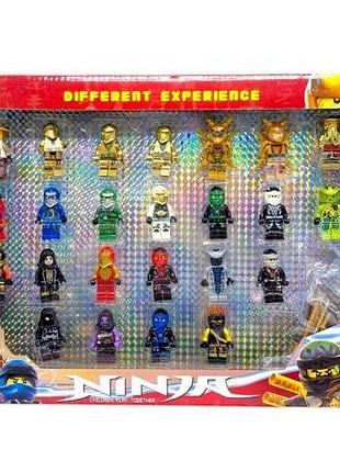 Фігурки "ніндзяго/ninjago", 24 шт (розмір фігурки приблизно 4 см)