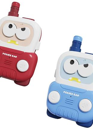 Детская обучающая рация me-214 police car cute intercom (2pcs)