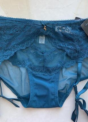 Мереживні трусики ( + окремо підтяжки) від відомого gossard колекція superboost lace, розмір l