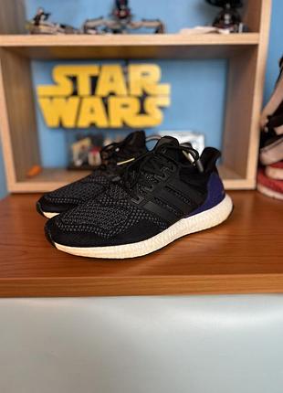 Чоловічі кросівки adidas ultraboost чорні спортивні бігові буст адідас 42.