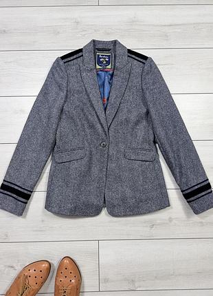 Твідовий піджак жакет boden victoria british tweed (100% вовна) розмір uk 10 / m