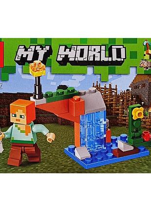 Конструктор детский "minecraft" 66117-5, 39 деталей