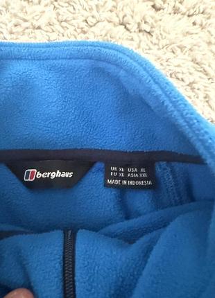 Чоловіча флісова толстовка berghaus синя 3