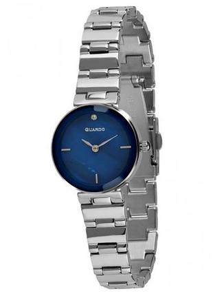 Жіночий годинник guardo premium t01070-2 сталевий корпус сталевий браслет синій циферблат