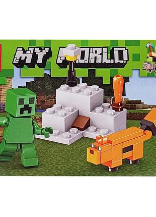 Конструктор дитячий "minecraft" 66117-8, 40 деталей