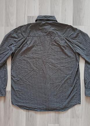 Мужская рубашка в клетку dickies l 4