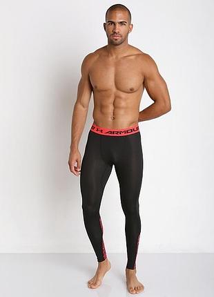 Чоловічі компресійні тайтси (легінси) under armour heatgear coolswitch compression leggings