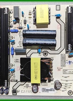 Плата блок питания rsa87.820.12362/roh для телевизора hisense 50a7, 50a7kq