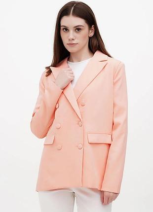 Жакет жіночий nasty gal персиковий, розмір 38