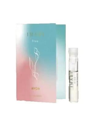 Листівка з пробним зразком туалетної води avon imari free 0.6 ml