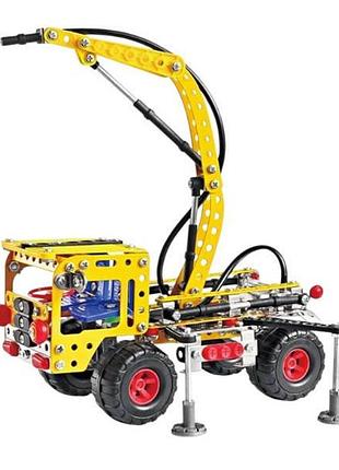 Конструктор pump truck 545 металевий 399 деталі жовтий