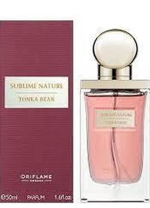 Парфумована вода sublime nature tonka bean oriflame 50 мл
