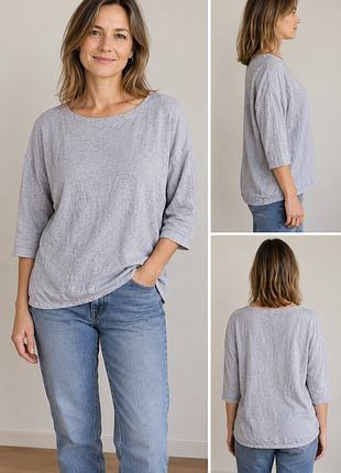 430 грн
новая с биркой женская льняная кофта pure linen
 серого цвета свободного кроя (оверсайз).
состояние -новая с биркой
размер xl/l