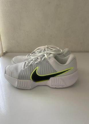 Кросівки жіночі nike zoom gp challenge pro hc білі з салатовим
