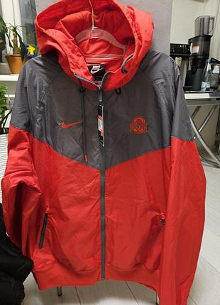 Новая мужская куртка ветровка nike l