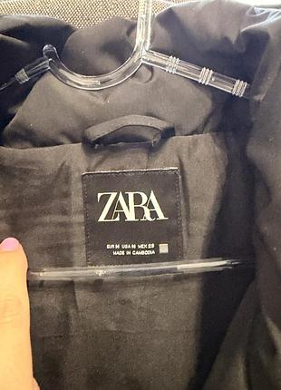 Куртка жіноча zara чорна 3