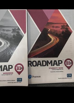 Комплект підручник та зошит roadmap b1 +