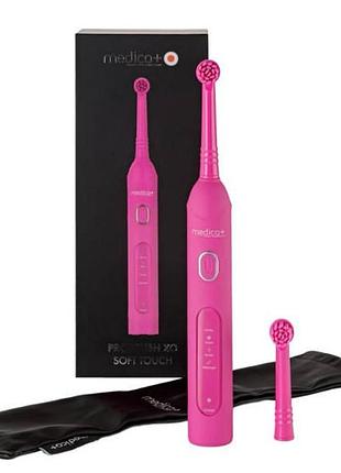 Зубна щітка електрична medica+ probrush xo soft touch (японія) фуксія 60433