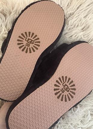 Капці жіночі ugg чорні 4
