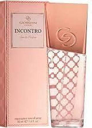Жіноча парфумована вода giordani gold incontro oriflame, 50мл