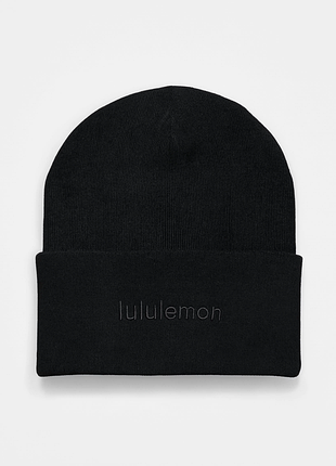 Шапка lululemon warm revelation beanie с шерстью мериноса