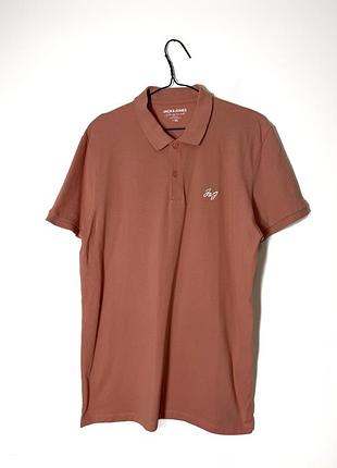 Чоловіча футболка поло jack&jones