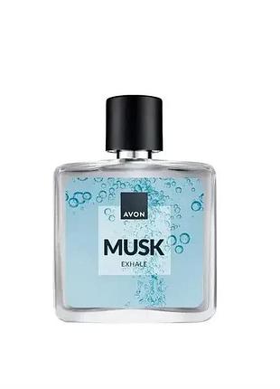 Чоловіча туалетна вода avon musk exhale 75мл