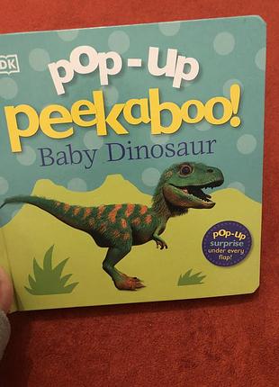 Pop-up peekaboo! baby dinosaur
