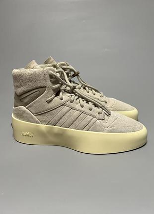 Шкіряні кросівки хайтопи adidas athletics 86 hi x fear of god оригінал if6683