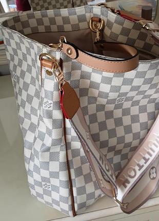 Сумка damier azur 3