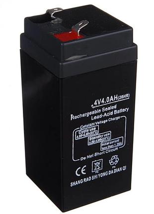 Аккумуляторная батарея, 4v, 4ah, battery / свинцово-кислотный аккумулятор